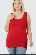 Load image into Gallery viewer, Scoop Neck Seamless Tank Top
