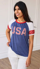 Load image into Gallery viewer, RED LEO USA TOP
