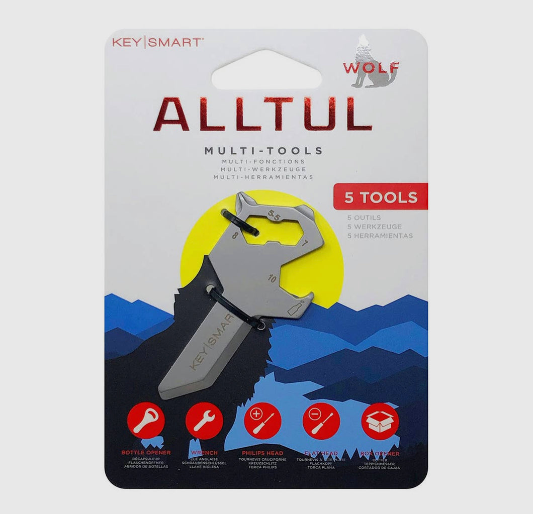 Alltul™ Keychain Animal Multi-Tool | Wolf