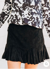 Load image into Gallery viewer, TURNING ON THE CHARM SKIRT, BLACK
