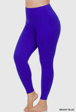 Load image into Gallery viewer, Zenana Microfiber Full Length Leggings with Side Pockets
