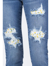 Load image into Gallery viewer, Judy Blue HIGH WAIST LEMON PATCH SKINNY
