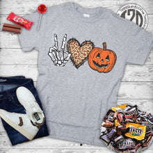 Load image into Gallery viewer, Peace Love Halloween T-Shirt
