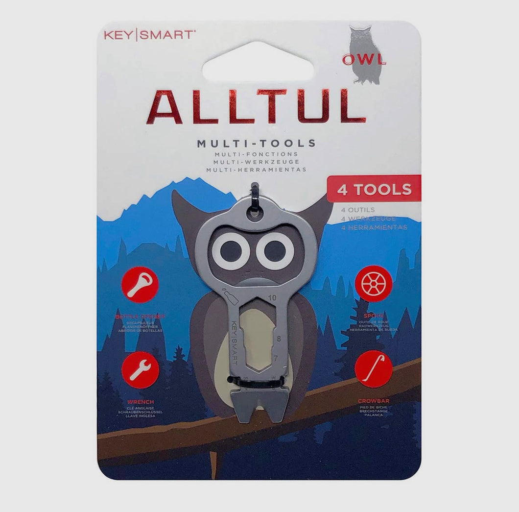 Alltul™ Keychain Animal Multi-Tool | Owl