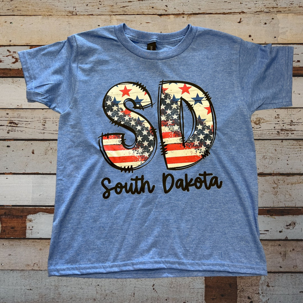 Youth SD xStars & Stripes Graphic Tee