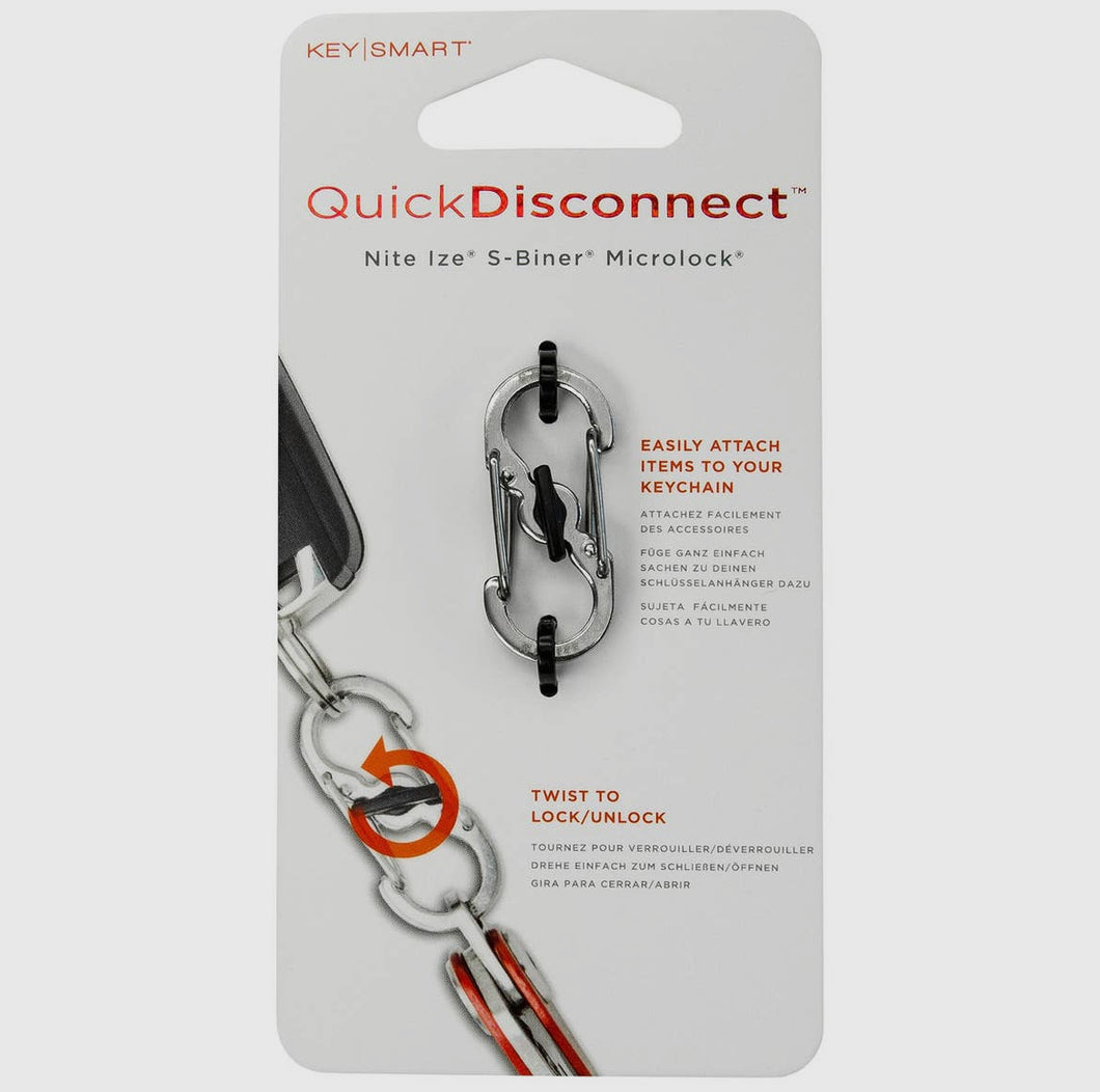 Quick-Disconnect | Nite-Ize S-Biner with Micro-Lock