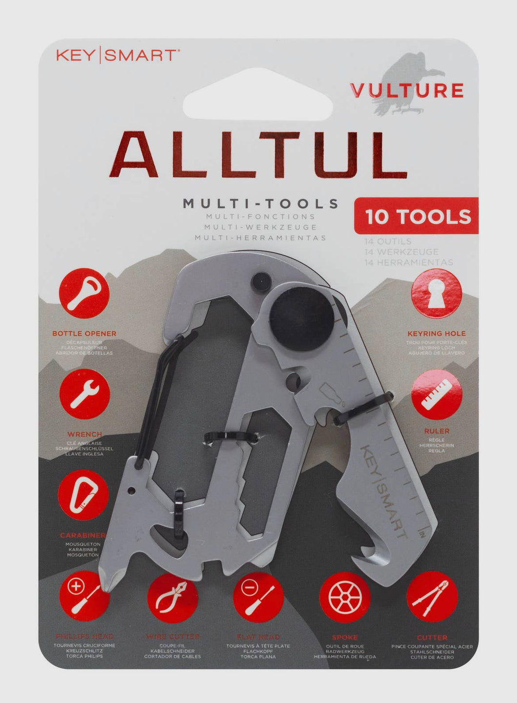 Alltul™ Keychain Animal Multi-Tool | Vulture