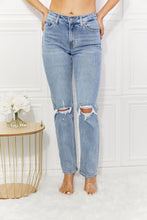 Load image into Gallery viewer, Kancan Abby High Rise Slim Straight Jeans
