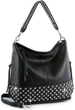 Load image into Gallery viewer, Studded Hobo Handbag
