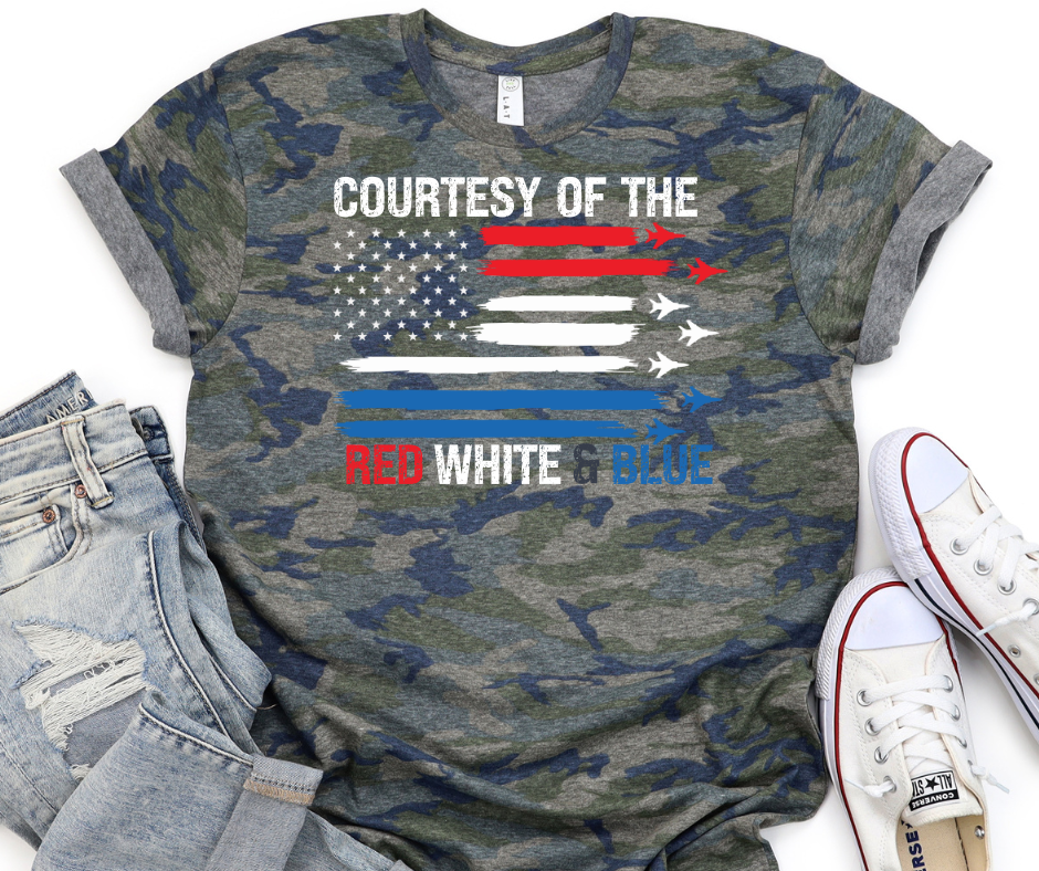 Courtesy of The Red White and Blue Graphic Tee