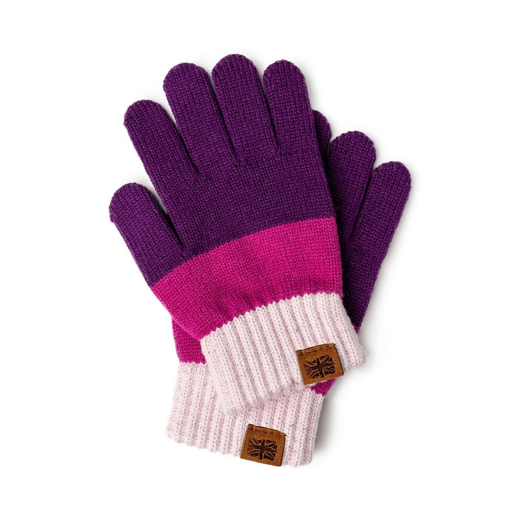 Britt's Knits Wonderland Collection Kid's Gloves: Pink
