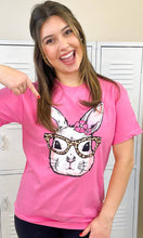 Load image into Gallery viewer, Poppy The Bunny Loves Her Leopard Specs T-Shirt
