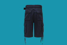 Load image into Gallery viewer, Men&#39;s Solid Cargo Shorts
