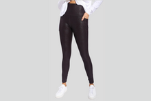 Load image into Gallery viewer, Highwaisted Foil Leggings With Side Pockets
