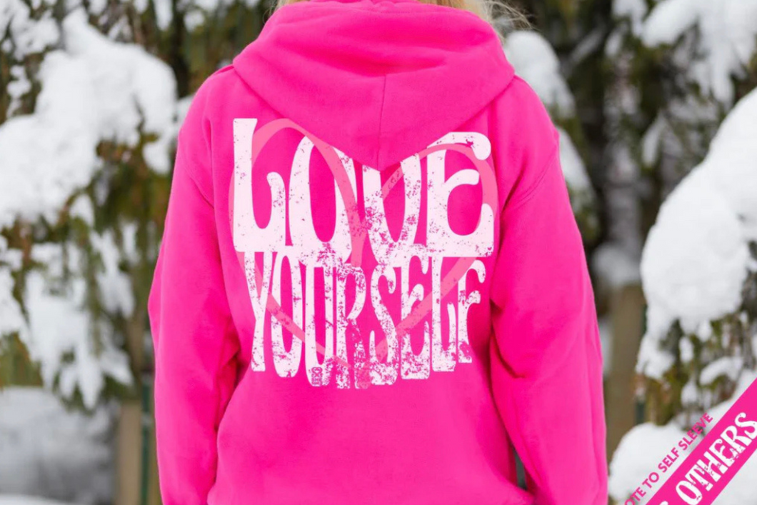Note to Self Love Yourself Love others Hoodie