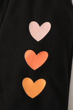 Load image into Gallery viewer, Kids Heart Graphic Sweatshirt and Joggers Set FINAL SALE
