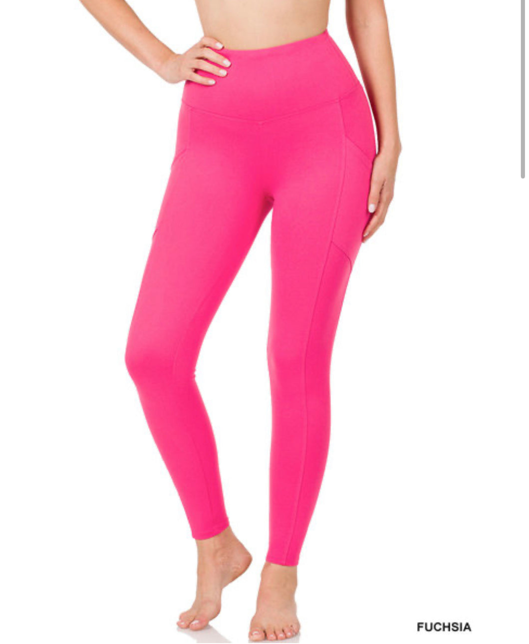ZENANA BRUSHED MICROFIBER FULL LENGTH LEGGINGS - krisglamcloset