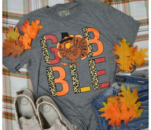 Load image into Gallery viewer, Gobble Split Letter Graphic Tee
